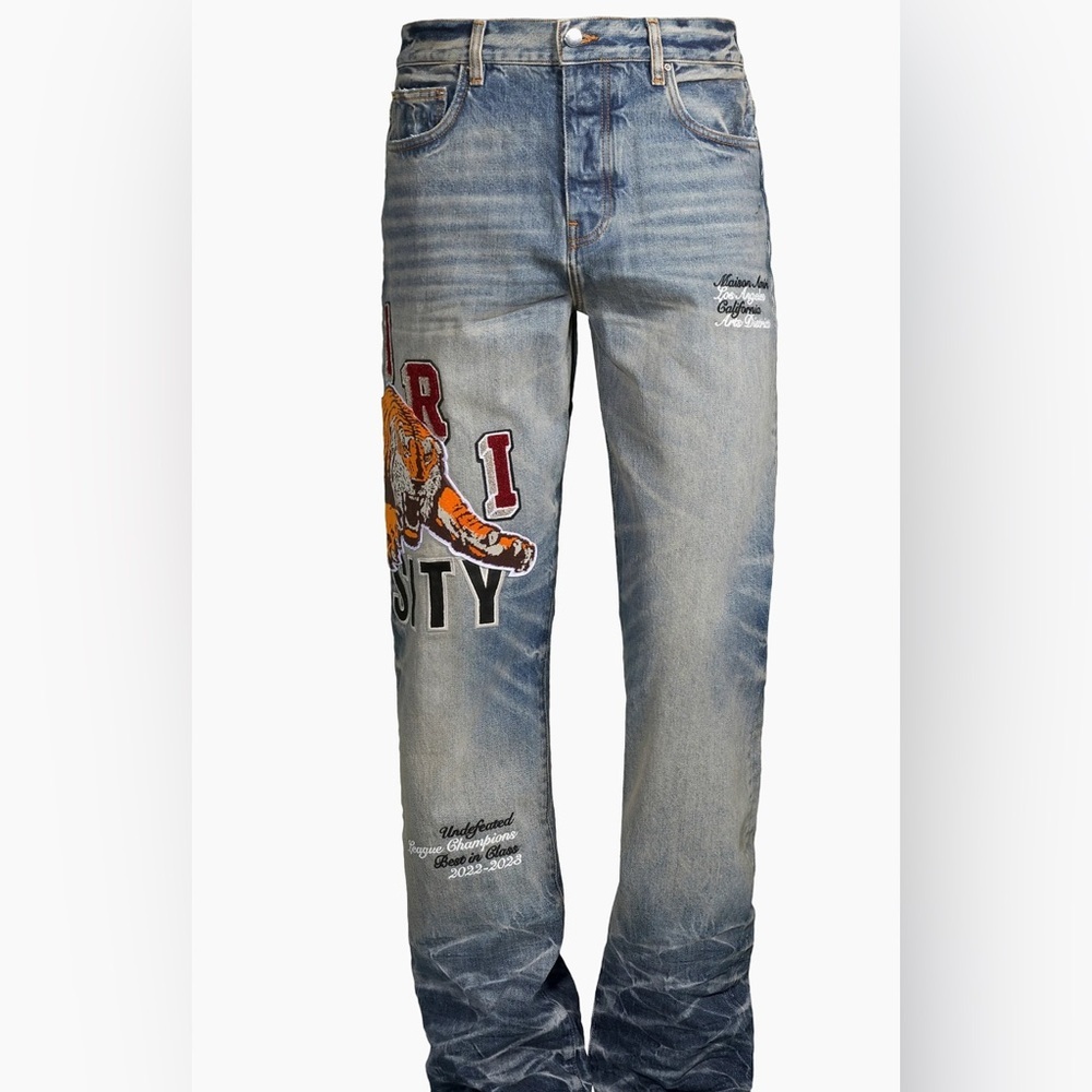 NWT, Varsity Tiger Jeans, M, U68